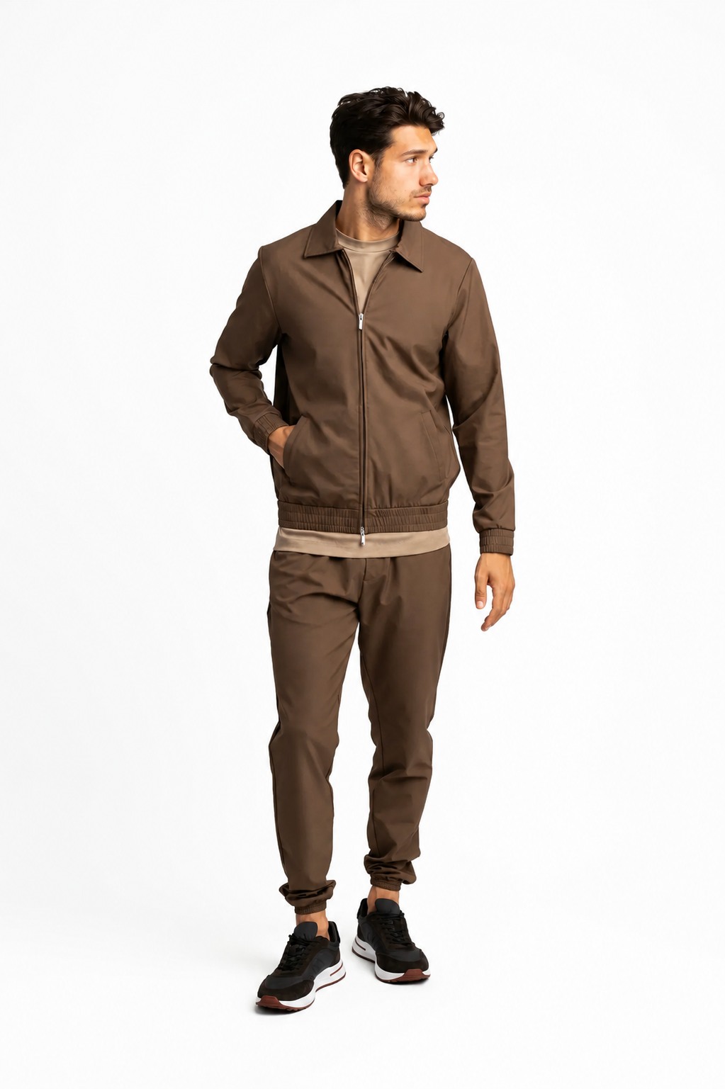 Mocha brown Techsuit