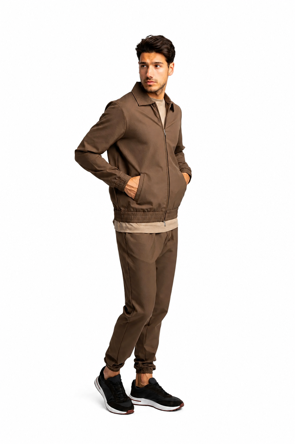 Mocha brown Techsuit