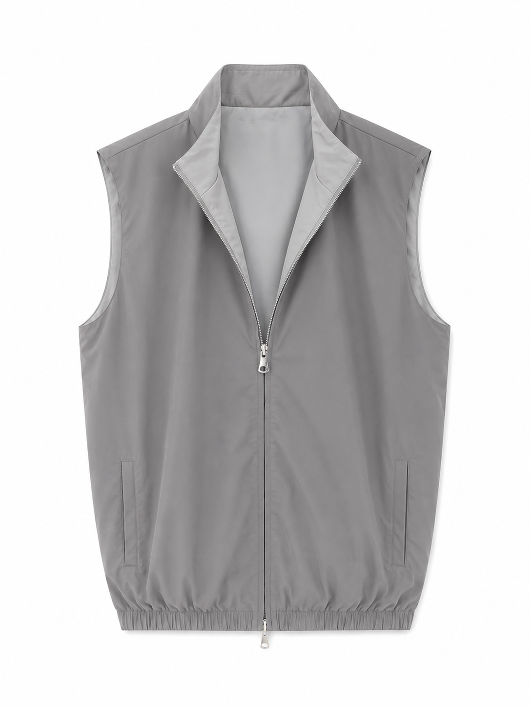 Dark grey / Light grey dubbelzijdige bodywarmer